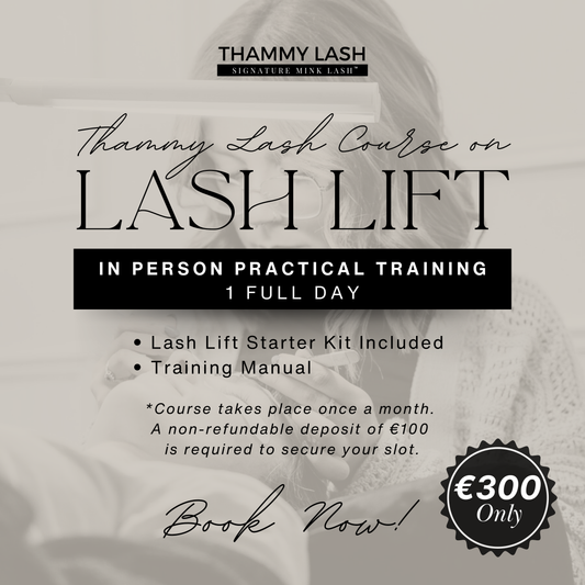 Lash Lift Practical Course | Thammy Lash Training in Dublin