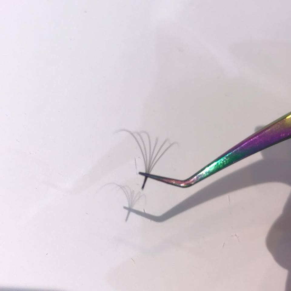 Pre Made Lash Fans D CURL 7D -8D