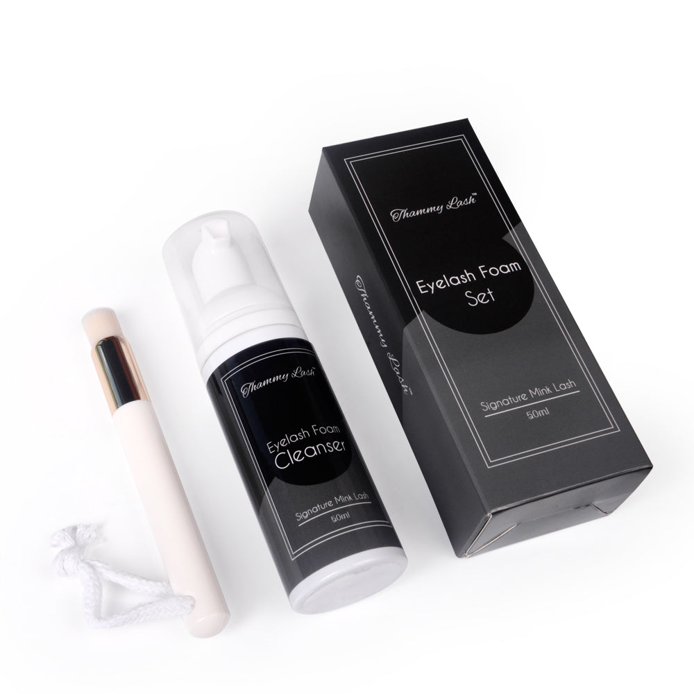 Eyelash Foam Cleanser - 50ml + Brush