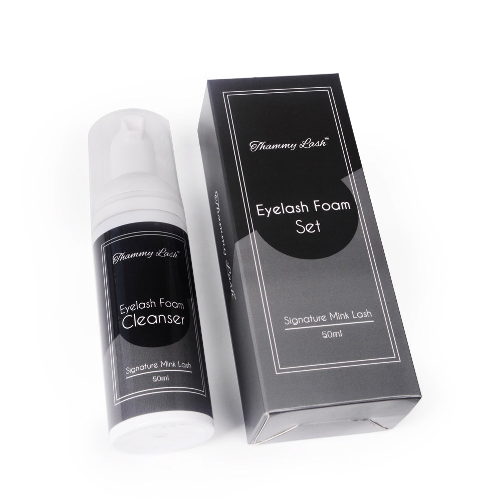 Eyelash Foam Cleanser - 50ml + Brush
