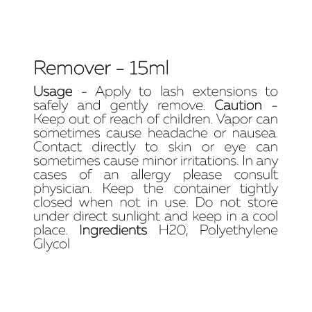 Thammy Lash Remover