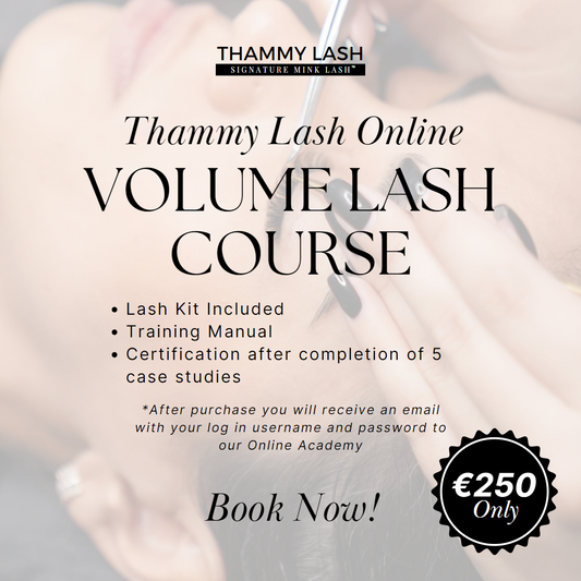 Thammy Lash Online Volume Lash Course
