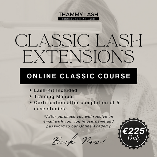 Thammy Lash Online Classic Lash Course