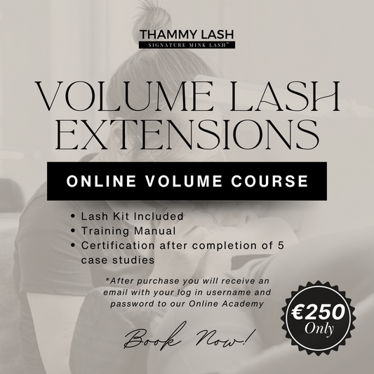 Thammy Lash Online Volume Lash Course
